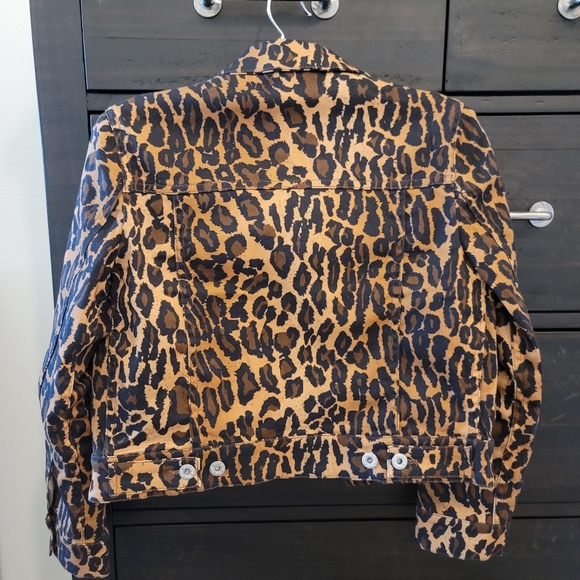 Miu Miu Denim Jacket Leopard print - Picture 10 of 11